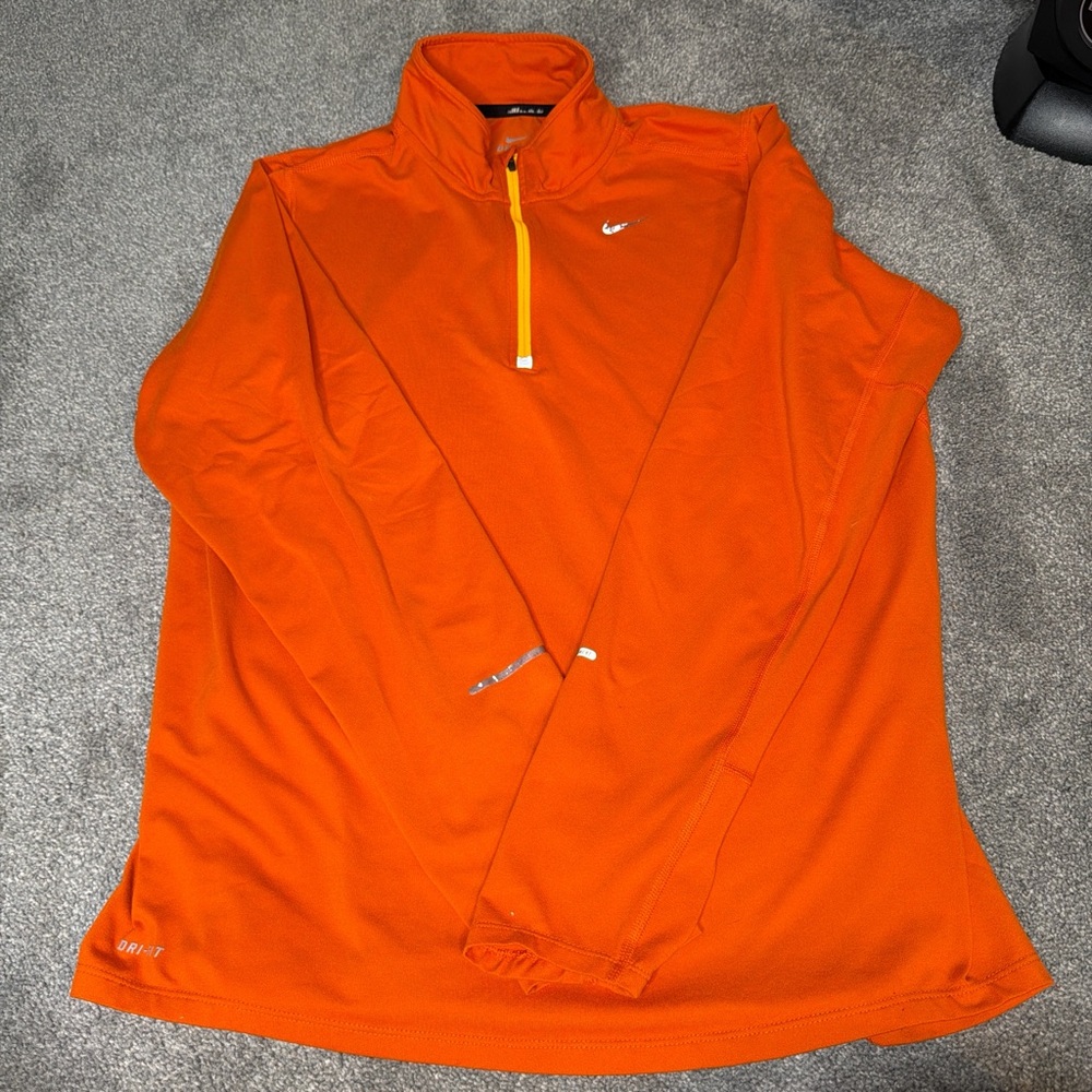 Nike Vibrant Orange Dri-FIT Hoodie